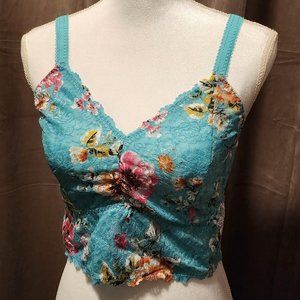 Torrid Unlined Lace Crop Bralette | XL
